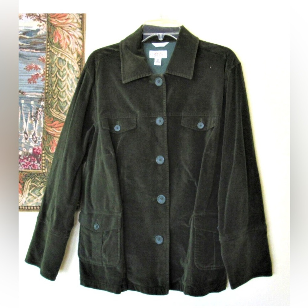 Women's Green Jacket sze 16 St patty’s day